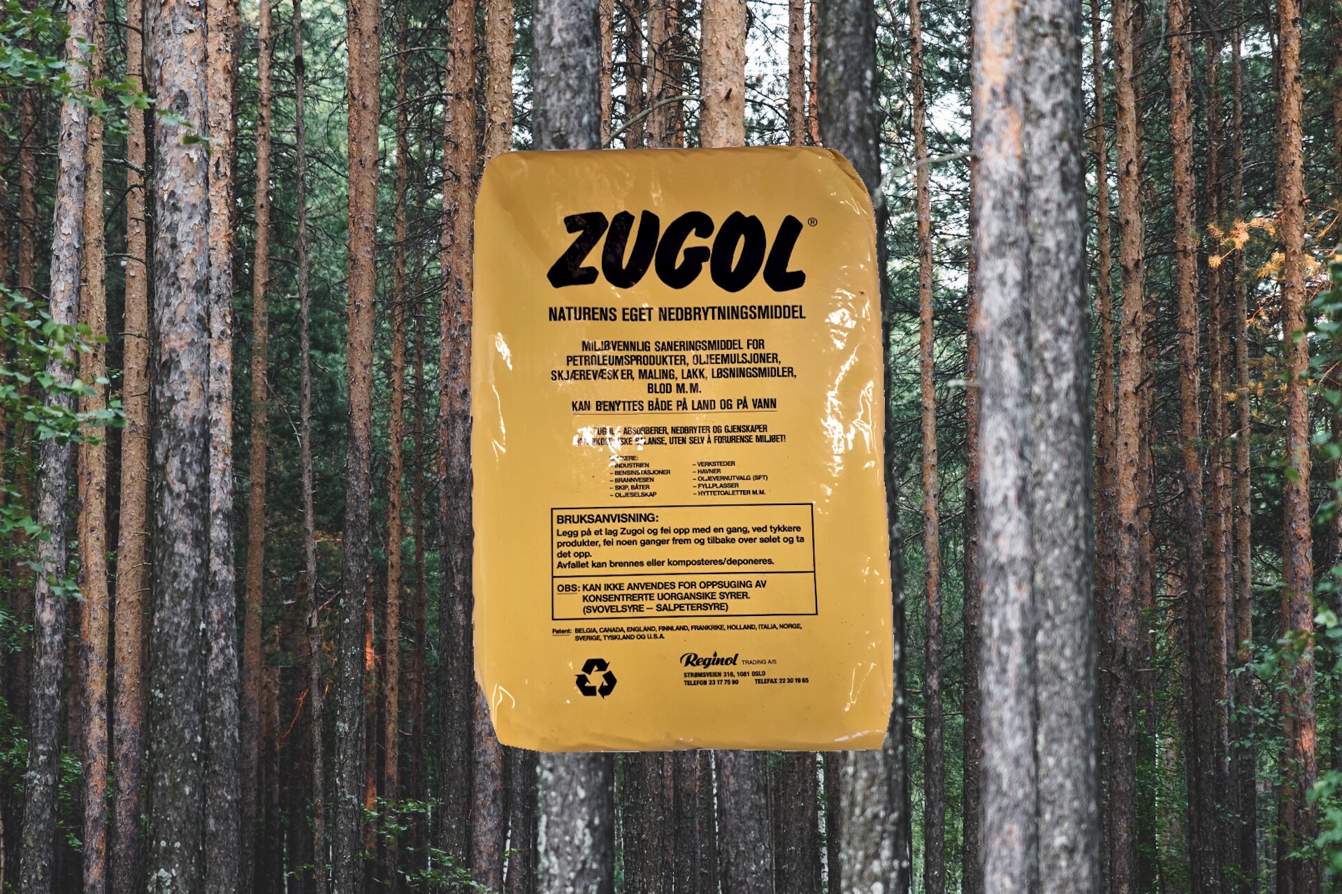 Zugol Absorbent 20 Liter - Reginol Trading AS
