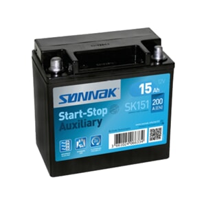 SK151 | Batteri | Auxiliary | Sønnak | 15 Ah