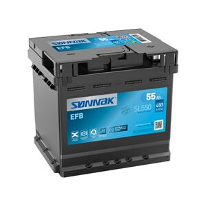 SL550 | Batteri | EFB | Sønnak | 55 Ah