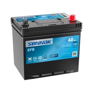 SL604 | Batteri | EFB | Sønnak | 60 Ah