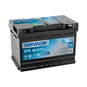 SL700 | Batteri | EFB | Sønnak | 70 Ah
