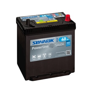 SA406 | Batteri | Powerline | Sønnak | 40 Ah
