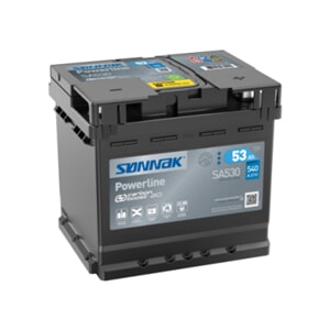 SA530 | Batteri | Powerline | Sønnak | 53 Ah