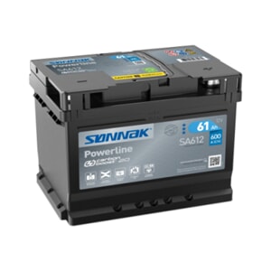 SA612 | Batteri | Powerline | Sønnak | 61 Ah