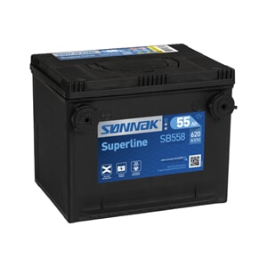 SB558 | Batteri | Superline | Sønnak | 55 Ah