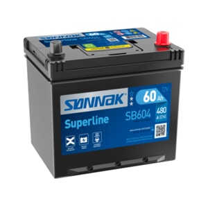 SB604 | Batteri | Superline | Sønnak | 60 Ah