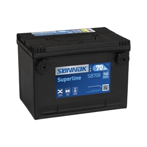SB708 | Batteri | Superline | Sønnak | 70 Ah
