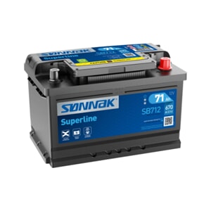SB712 | Batteri | Superline | Sønnak | 71 Ah