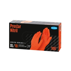 Prostar Nitril Engangshansker | 100 stk | Oransje