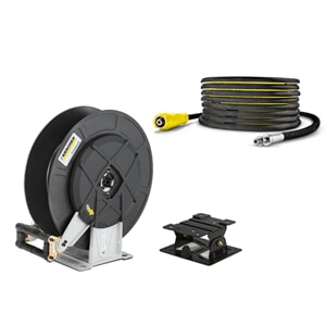 Automatisk slangetrommel i kompositt med slange | 20 meter | 315 bar