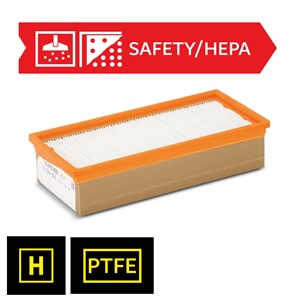 Flatefilter HEPA 14 | NT 65/2 | NT 75/2