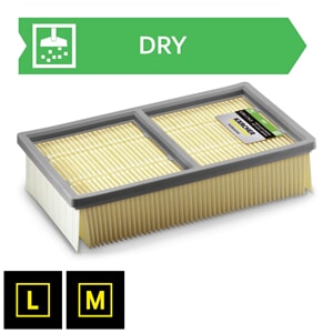 Flatefilter Tørt M L NT 65/2 Tact | NT 75/2 Tact