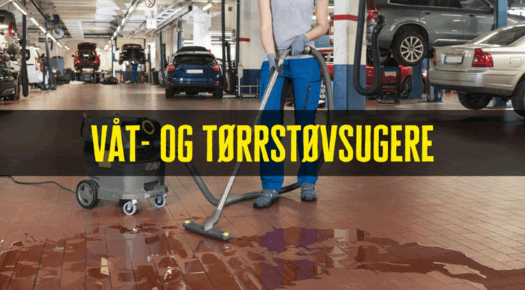 Våt- og tørrstøvsuger