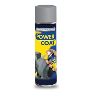 Power Coat | Kaldgalvanisering Spray | 500 ml