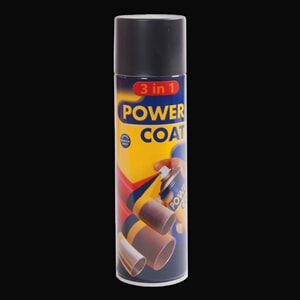3 i 1 | Spray | 500 ml | RAL 9005 | Dyp Svart Glans