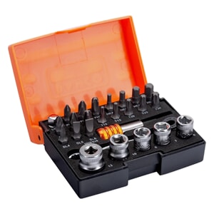 Mini Bits- og Pipesett 1/4  - 26 deler