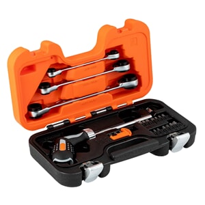 Bitsskrutrekker justerbar | 1/4" | Skraller | Bits
